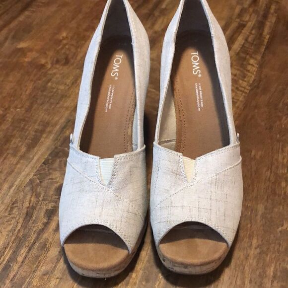 TOMS - WOMENS CLASSIC WEDGE size 7.5 - Picture 6 of 9